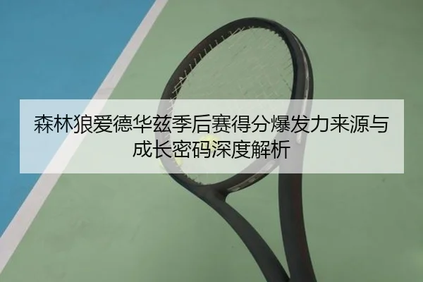 森林狼爱德华兹季后赛得分爆发力来源与成长密码深度解析